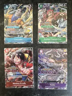 One Piece TCG Treasure Cruise Winner Cards - Image 1