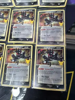 Greninja Gold Star SWSH144 Pokemon 25th Celebrations Promo Card Lot of 9 - Image 3
