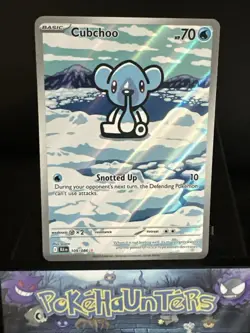 Pokemon Card Cubchoo 109/086 Illustration Rare Black Bolt Near Mint - Image 1
