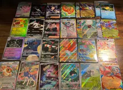 Pokemon TCG Card Lot 28 Double Rare/Ultra Rares, Illustration Rares SV MEG - Image 1