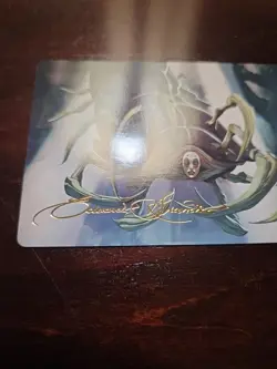 MTG Last Airbender-Art Series: Koh, the Face Stealer(Gold-Stamped Signature) - Image 3