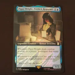 Piper Wright, Publick Reporter Extended Art Surge Foil 907 NM - Image 1