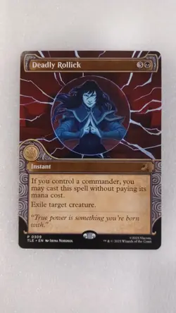 x1 MTG Deadly Rollick TLE 309 Eternal Last Airbender Commander Promo - Image 1