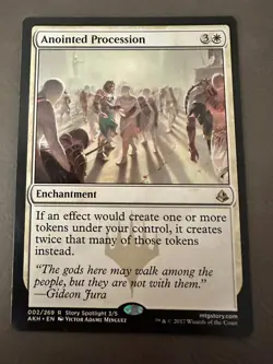 MTG Anointed Procession #2 Amonkhet (AKH) NM - Image 1