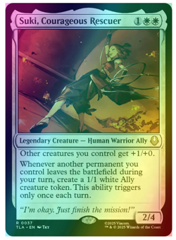Suki, Courageous Rescuer - Foil Avatar MTG - Image 1