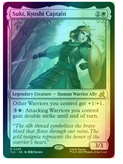 Suki, Kyoshi Captain - Foil Avatar MTG - Image 1