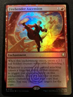 Firebender Ascension - Foil - TLA - MTG - EN - NM - 0137 - Image 1