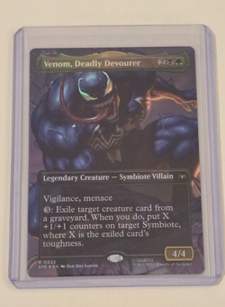 Venom, Deadly Devourer (Borderless) Marvel's Spider-Man: Eternal-Legal Foil - Image 1