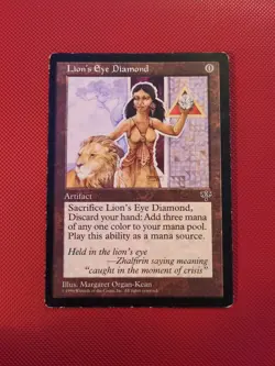 Lion's Eye Diamond Mirage MTG Magic MP/HP - Image 1