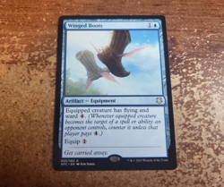 Winged Boots - Adventures in the Forgotten Realms AFC MTG Magic - Near Mint - Image 1