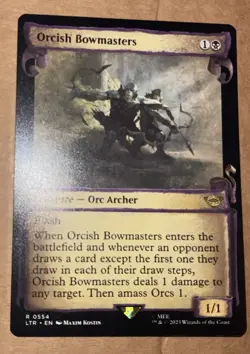 [1x] Orcish Bowmasters played Near Mint, English Lord of the Rings MTG Magic - Image 1