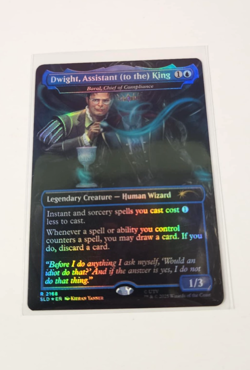 Dwight, Assistant (to the) King NM Foil MTG Secret Lair Office - Image 1