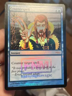Foil Counterspell ? FNM Promo ? No Clouding / Mostly Clean ? Mtg (1873) - Image 1
