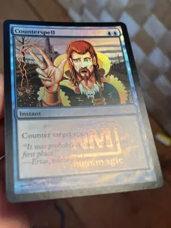 Foil Counterspell ? FNM Promo ? No Clouding / Mostly Clean ? Mtg (1873) - Image 2