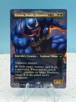 2025 Magic The Gathering Marvel Spider-Man Venom Deadly Devourer #0022 - Image 1