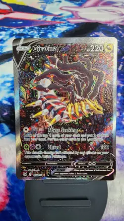 Pokemon TCG Giratina v 186/196 2022 Lost Origin Alt Full Art Mint/Nm Condition - Image 1