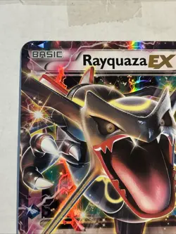 2015 POKEMON XY BLACK STAR PROMOS TAG #XY69 RAYQUAZA EX Jumbo - Image 5