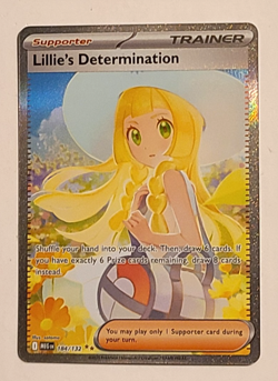 Pokemon Mega Evolution Lillie's Determination SIR 184/132 - Image 1