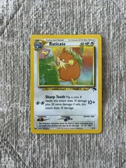 2001 Pokemon Raticate Southern Islands 6/18 - Image 1