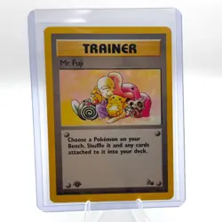 Pokemon TCG Mr. Fuji 58/62 Fossil 1st Edition - Image 1