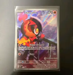 Charcadet 022 Pokemon Center Phantasmal Flames ETB Stamped Promo - NM - Image 1