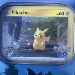 Pokemon TCG: Pokemon Go Tin | Pikachu | Sealed - Image 2