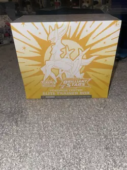 POKEMON TCG BRILLIANT STARS POKEMON CENTER EXCLUSIVE ELITE TRAINER BOX ETB 820650850066 - Image 1