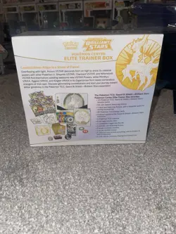 POKEMON TCG BRILLIANT STARS POKEMON CENTER EXCLUSIVE ELITE TRAINER BOX ETB 820650850066 - Image 3