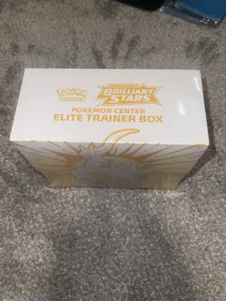 POKEMON TCG BRILLIANT STARS POKEMON CENTER EXCLUSIVE ELITE TRAINER BOX ETB 820650850066 - Image 5