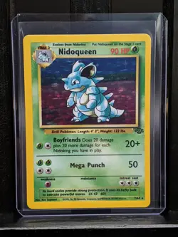 TCG Pokemon Nidoqueen Jungle 7/64 Holo 1999 WOTC: NM Near Mint Ungraded - Image 1