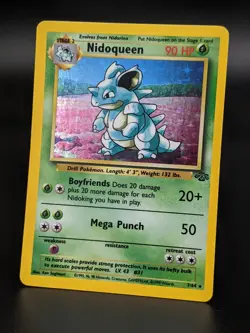 TCG Pokemon Nidoqueen Jungle 7/64 Holo 1999 WOTC: NM Near Mint Ungraded - Image 2