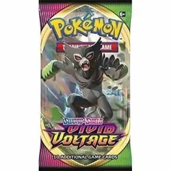 Pokemon 175-80749 Sword & Shield SS4 Vivid Voltage Booster Pack 820650807497 - Image 1