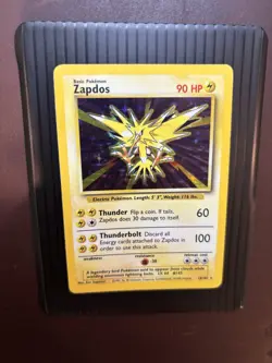1999 Zapdos Pokemon TCG Base Set Holo 16/102 MP - Image 1