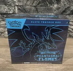 Pokemon TCG: Mega Evolutions: Phantasmal Flames Elite Trainer Box ETB Sealed - Image 1