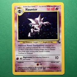 Pokemon TCG Haunter Holo 6/62 Fossil NM - Image 1