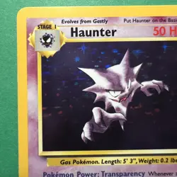 Pokemon TCG Haunter Holo 6/62 Fossil NM - Image 2