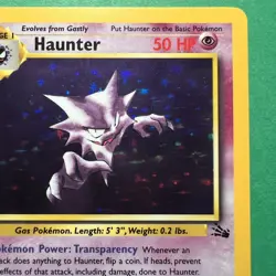 Pokemon TCG Haunter Holo 6/62 Fossil NM - Image 3