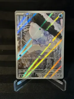 Pokemon TCG Snom Illustration Rare #168/162 SV: Temporal Forces - Image 1