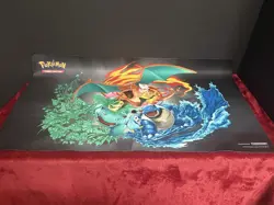 Pokemon 2019 TCG Tag Team Generations Premium Collection Play Mat Charizard - Image 1
