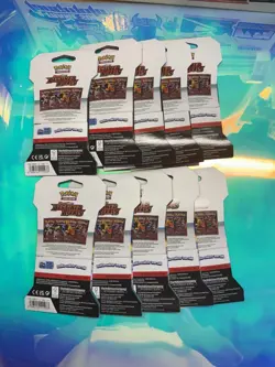 10 Pokemon Destined Rivals Sleeved Booster Packs FULL ART SET NEW & SEALED - Image 2