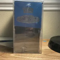 Pokemon Center ETB Stellar Crown Elite Trainer Box Sealed + Case - Image 2