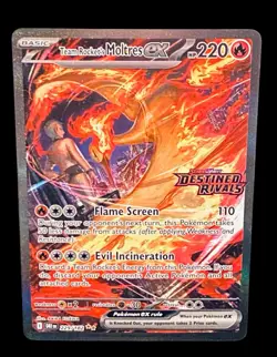 Pokemon Team Rocket’s Moltres Ex #229 Stamped Bundle/ Destined Rivals: Lot Of 6 - Image 2