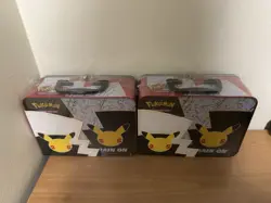 NEW- Pokemon Celebrations Collectors Chest (Pair of 2) Factory Sealed - Image 5