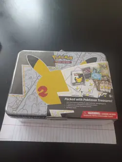 Pokemon TCG - Celebrations Collector’s Chest Lunch Box Tin - New/Factory Sealed - Image 1