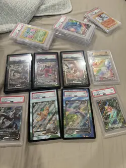 24 Pokemon Slab Collection Sell. Lugia, Gengar, Charizard, Dragonite - Image 1