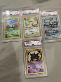 24 Pokemon Slab Collection Sell. Lugia, Gengar, Charizard, Dragonite - Image 4