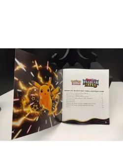 Paldean Fates ETB Player's Guide Book - Pokemon TCG Same Day Ship Read Desc - Image 4