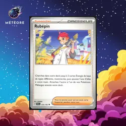Carte Pokemon Rubepin 133/142 Couronne Stellaire Francais - Image 1