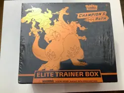 2020 Pokemon SWSH Champion's Path Elite Trainer Box SEALED - Image 1
