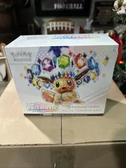 Prismatic Evolutions Pokemon Center Elite Trainer Box ETB Factory Sealed NEW - Image 1